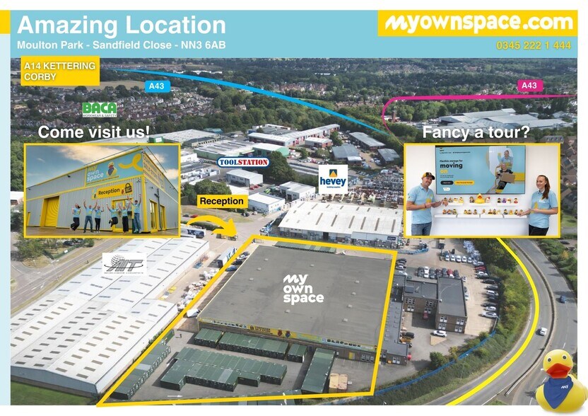 Sandfield Close, Northampton à louer - Photo du bâtiment - Image 2 de 14