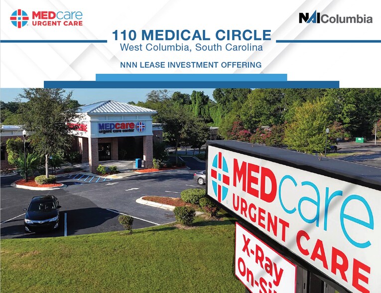 110 Medical Cir, West Columbia, SC à vendre - Photo du bâtiment - Image 1 de 7