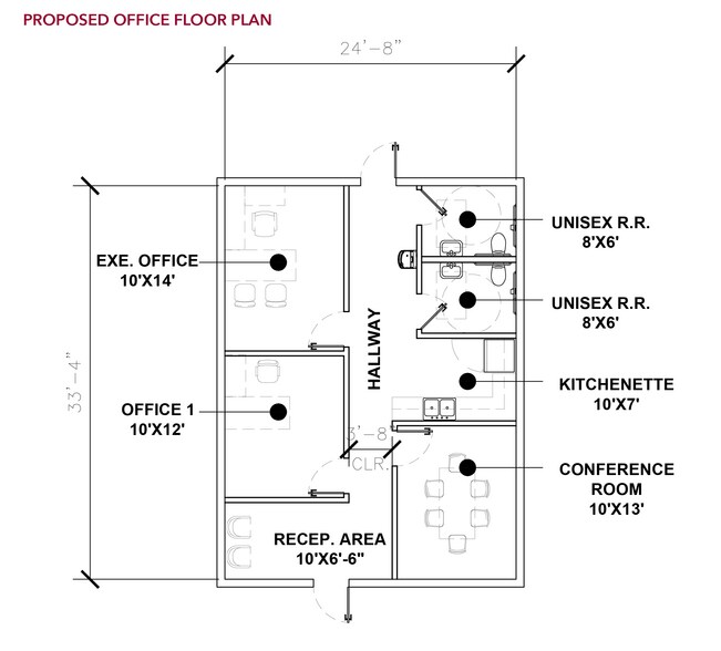 2831 S Houston Ave, Humble, TX à vendre - Plan d’étage - Image 2 de 8