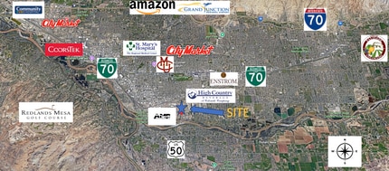 1600 Las Colonias Dr, Grand Junction, CO - AERIAL  map view - Image1