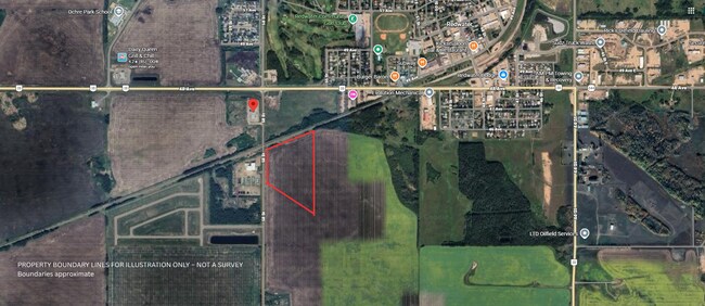 Plus de détails pour 4704 58 St, Redwater, AB - Terrain à vendre