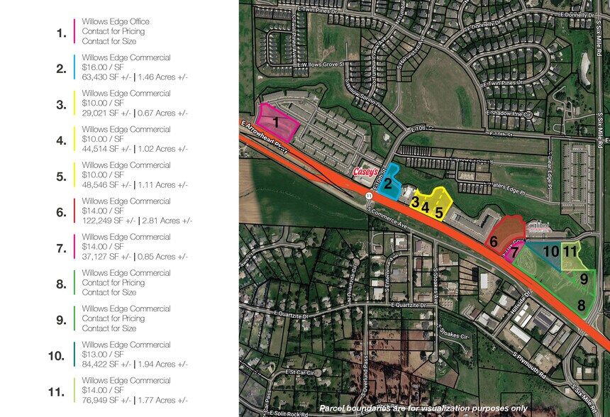 E. Arrowhead Pkwy & S. Hillside Dr, Sioux Falls, SD for sale - Site Plan - Image 2 of 24