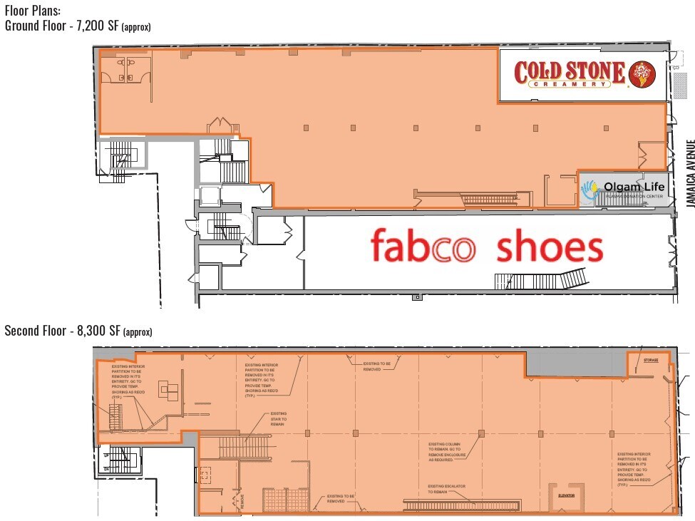 16215 Jamaica Ave, Jamaica, NY à louer Plan d’étage- Image 1 de 1