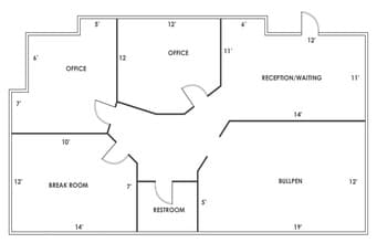 633 E Ray Rd, Gilbert, AZ for lease Floor Plan- Image 1 of 6