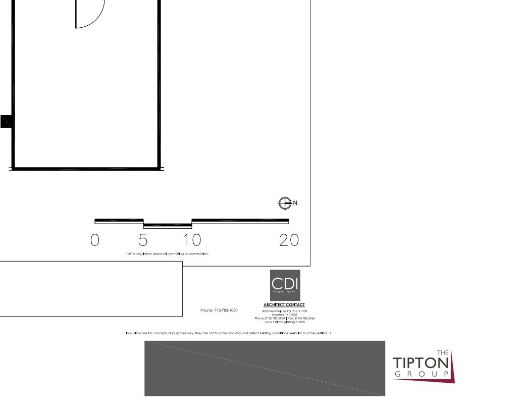 2500 Tanglewilde St, Houston, TX for lease Floor Plan- Image 1 of 1