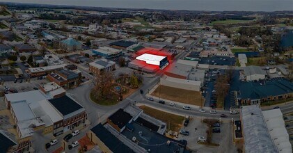 177-179 N Main St, Russellville, KY - AERIAL  map view