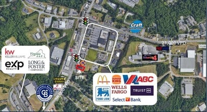 17841 Forest Rd, Forest, VA - AERIAL map view