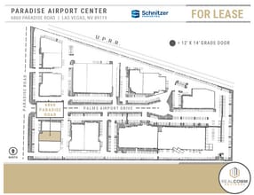 1110 Palms Airport Dr, Las Vegas, NV à louer Plan de site- Image 2 de 4