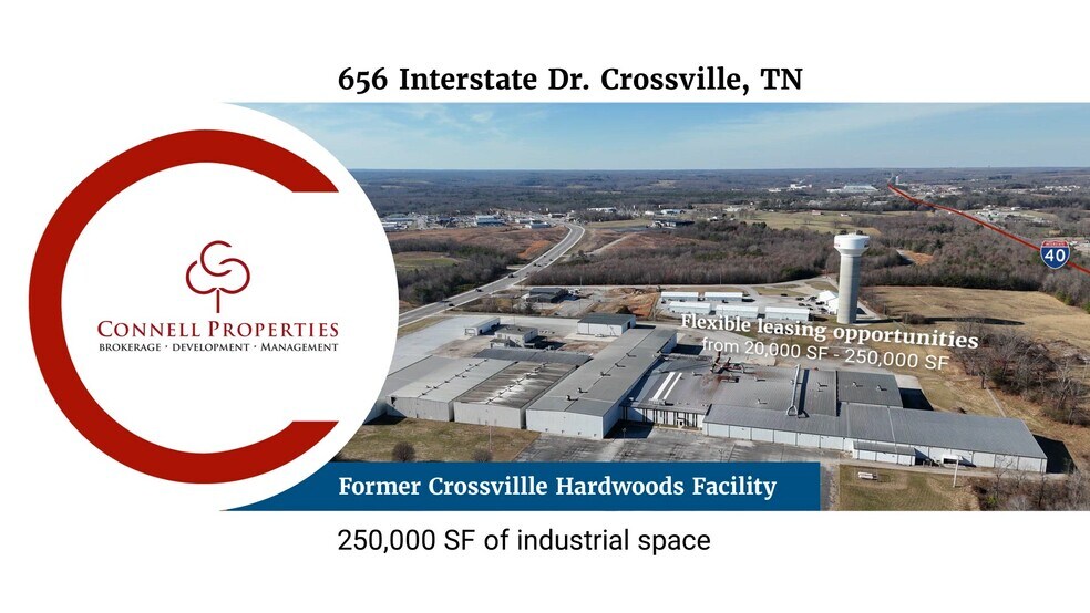 656 Interstate Dr, Crossville, TN à louer - Vidéo sur l’inscription commerciale - Image 2 de 26