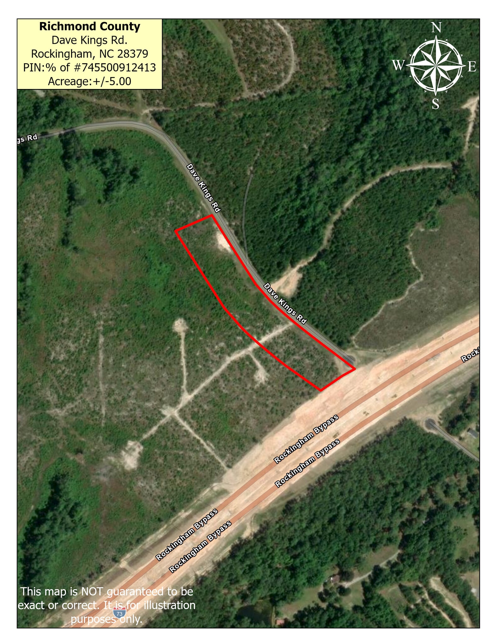 0 TBD I 74 - Dave Kings Rd Rd, Rockingham, NC for sale Primary Photo- Image 1 of 3