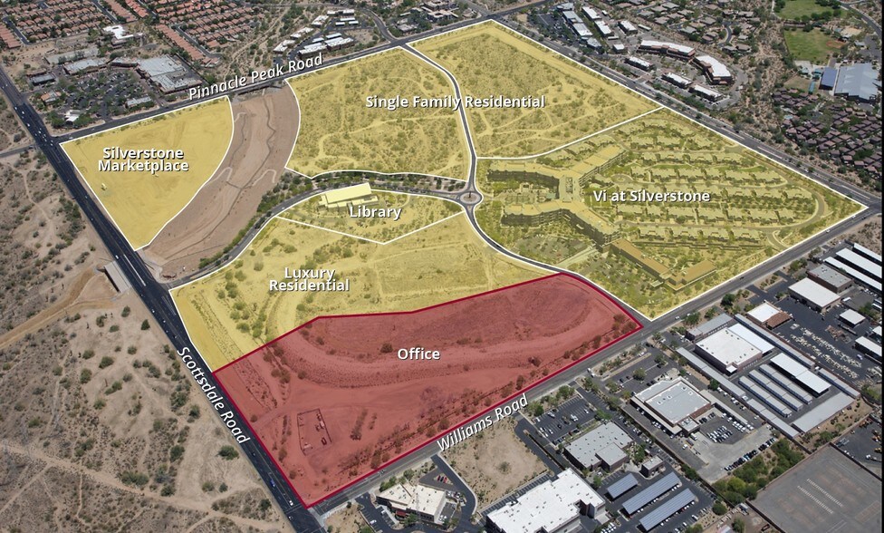 N Scottsdale Rd & E Williams Dr, Scottsdale, AZ for lease - Primary Photo - Image 1 of 4