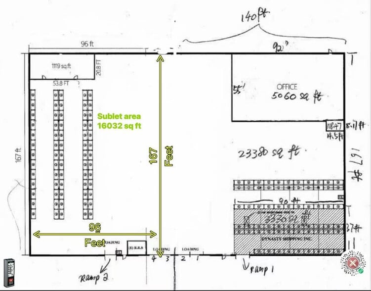 12750-12770 Moore St, Cerritos, CA for lease - Floor Plan - Image 2 of 7