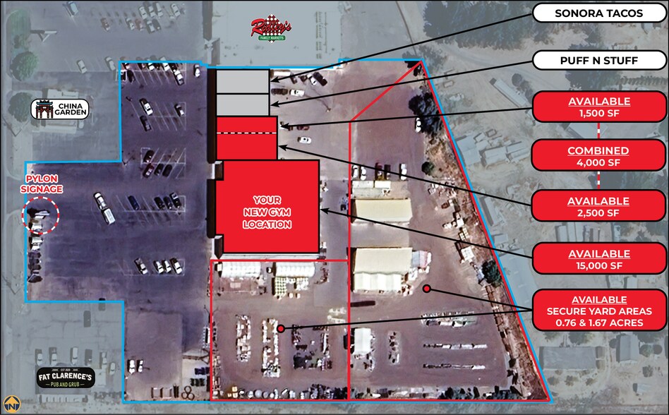 1016-1120 S Lincoln Ave, Jerome, ID for lease - Building Photo - Image 2 of 9