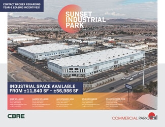 More details for 748 W Sunset Rd, Henderson, NV - Industrial for Lease