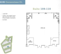 6185 Cornerstone Ct E, San Diego, CA for lease Floor Plan- Image 1 of 1