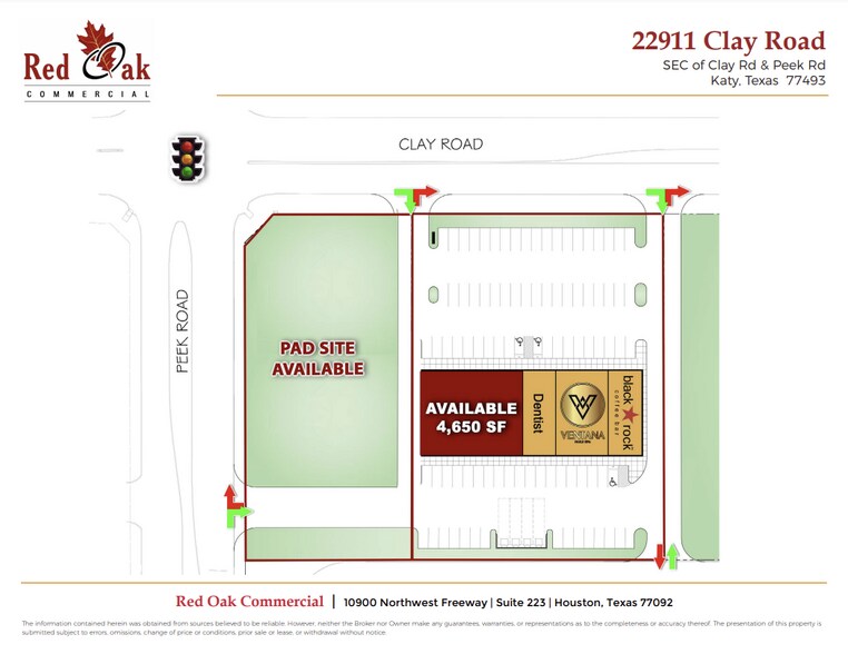 22911 Clay rd, Katy, TX à louer - Plan de site - Image 3 de 3
