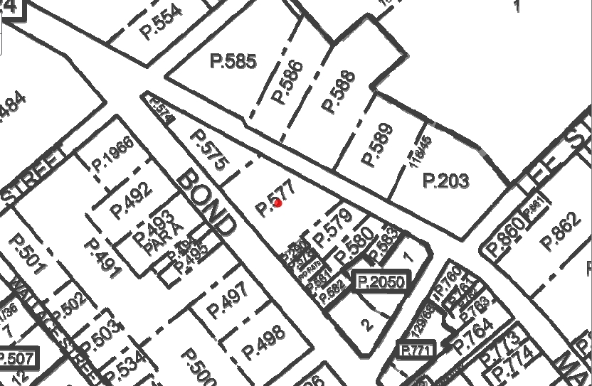 126 N Main St, Bel Air, MD à vendre - Plan cadastral - Image 2 de 5