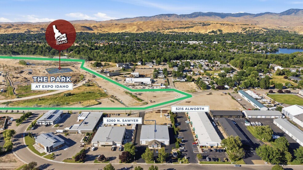 5260 N Sawyer Ave, Garden City, ID à vendre - Photo du bâtiment - Image 2 de 7