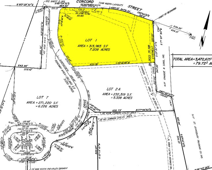 100 Riverpark Dr, North Reading, MA à louer - Plan cadastral - Image 2 de 4