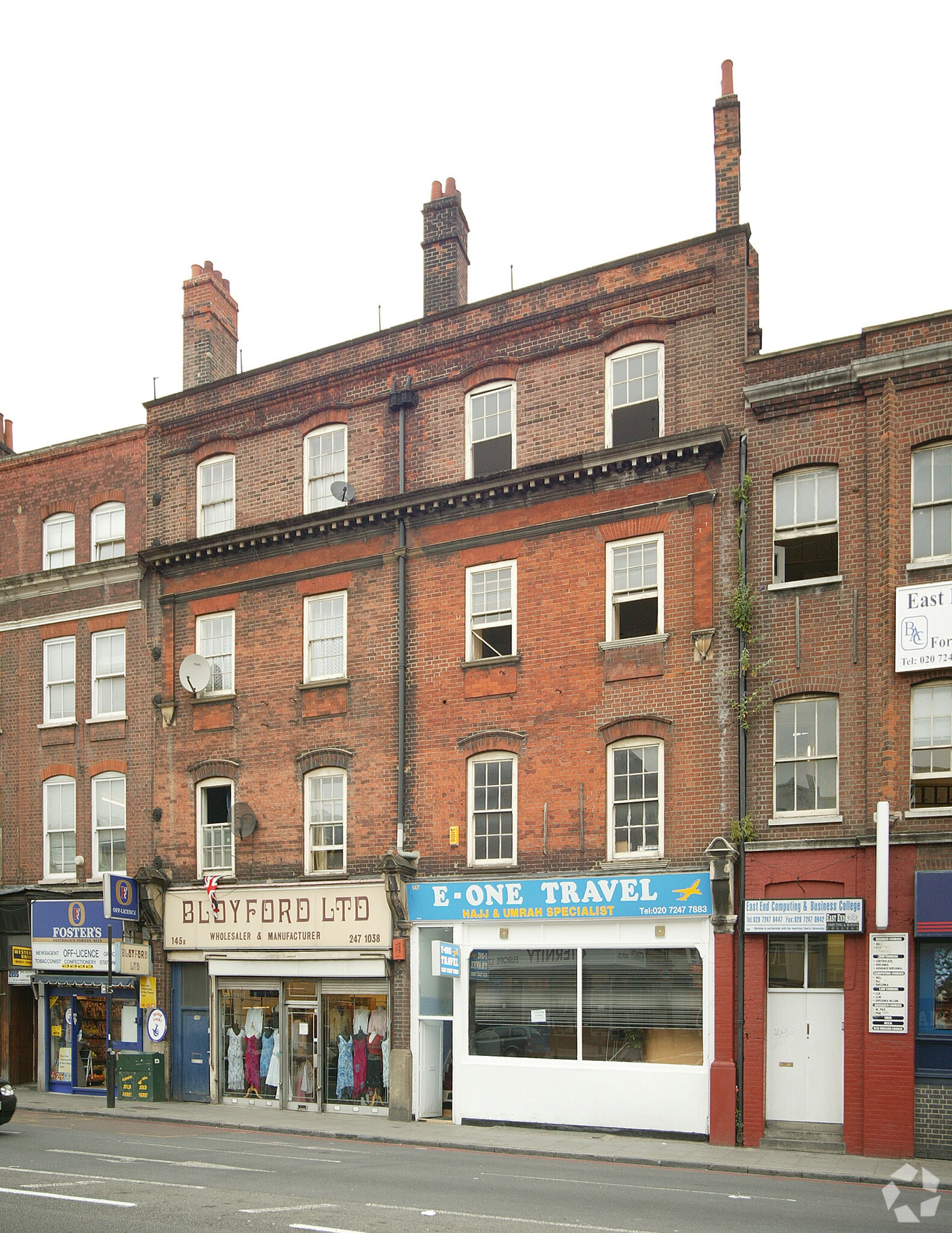 147-151 Commercial Rd, London for lease Building Photo- Image 1 of 7