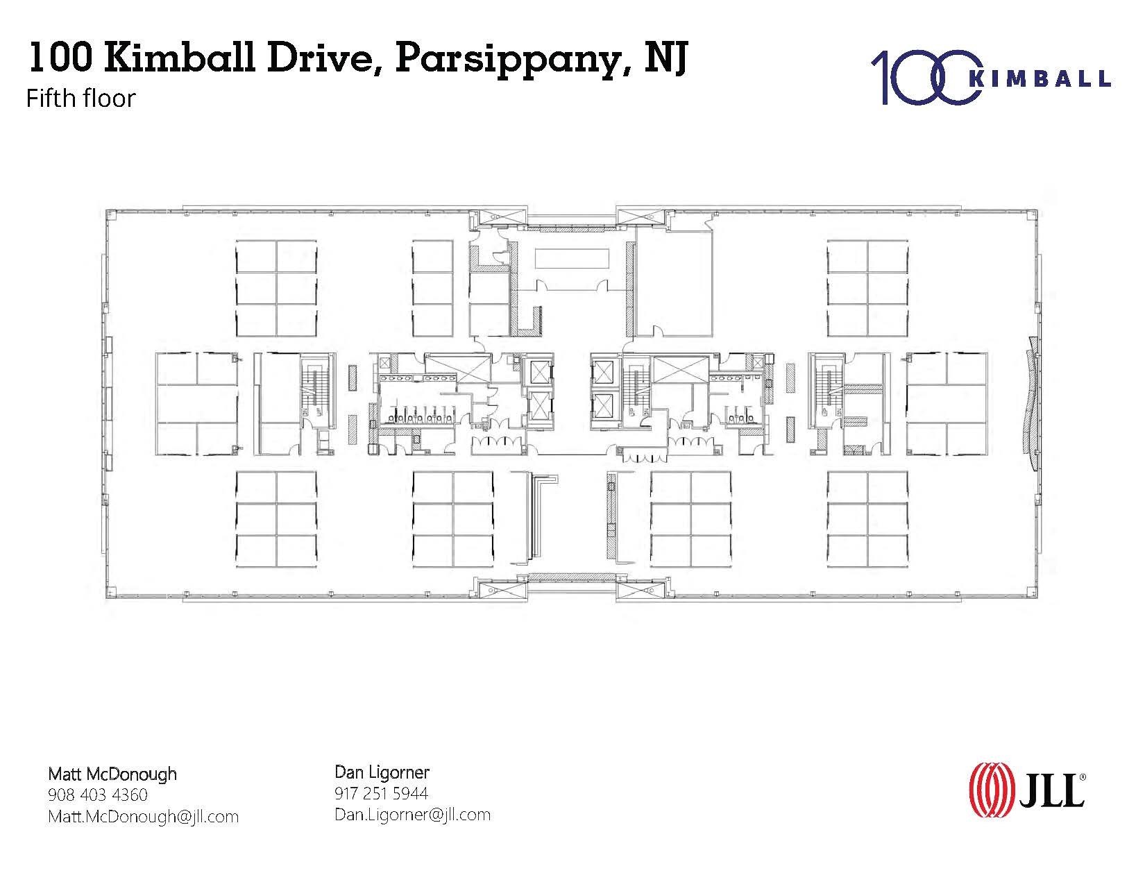 100 Kimball Dr, Parsippany, NJ for lease Floor Plan- Image 1 of 9