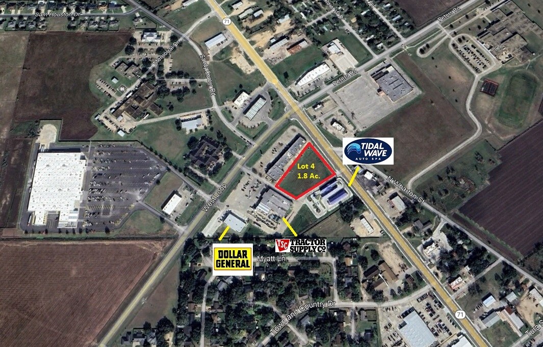 State Highway 71 & FM 2765, El Campo, TX à vendre Photo du bâtiment- Image 1 de 4
