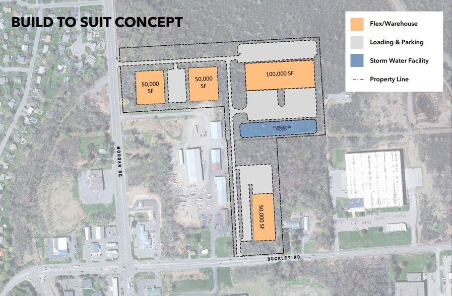 Morgan Rd. & Buckley Rd., Liverpool, NY for sale - Site Plan - Image 1 of 1