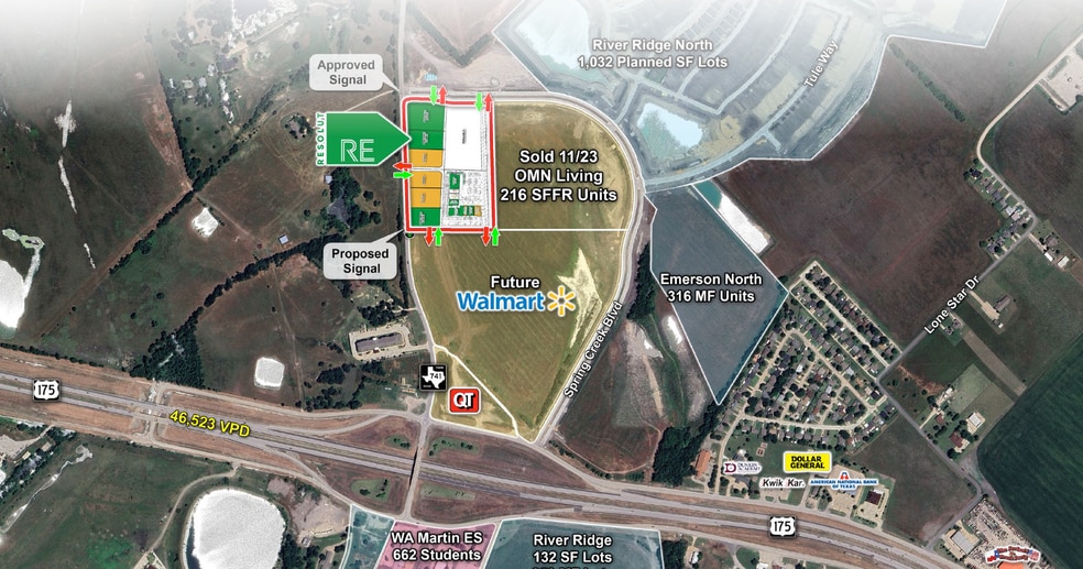 1469 FM 741, Crandall, TX for lease - Building Photo - Image 1 of 13