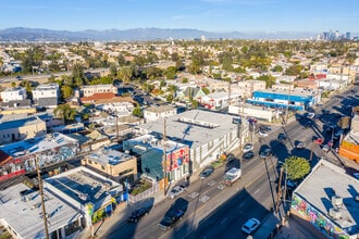 4917-4919 W Adams Blvd, Los Angeles, CA - Aerial  map view
