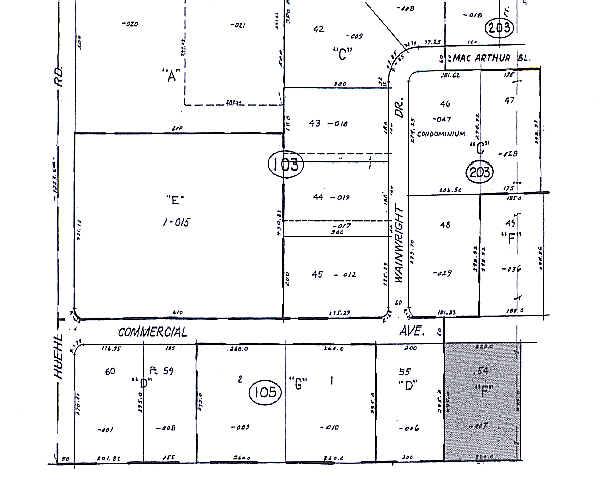3151-3165 Commercial Ave, Northbrook, IL for lease - Plat Map - Image 2 of 7