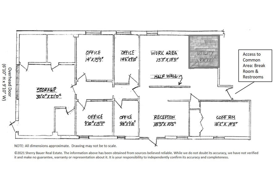 2950 W 12th St, Erie, PA for lease - Floor Plan - Image 2 of 9