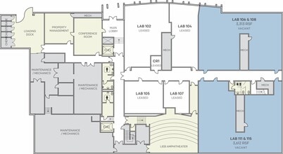 505 Coast Blvd S, La Jolla, CA for lease Floor Plan- Image 1 of 5