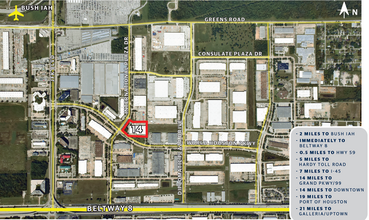 Beltway 8 @ JFK Blvd, Houston, TX for lease Aerial- Image 2 of 4