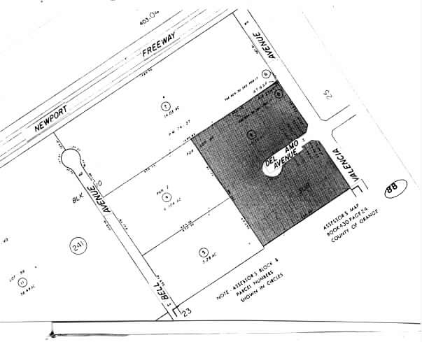 1200 Valencia Ave, Tustin, CA à vendre Plan cadastral- Image 1 de 1