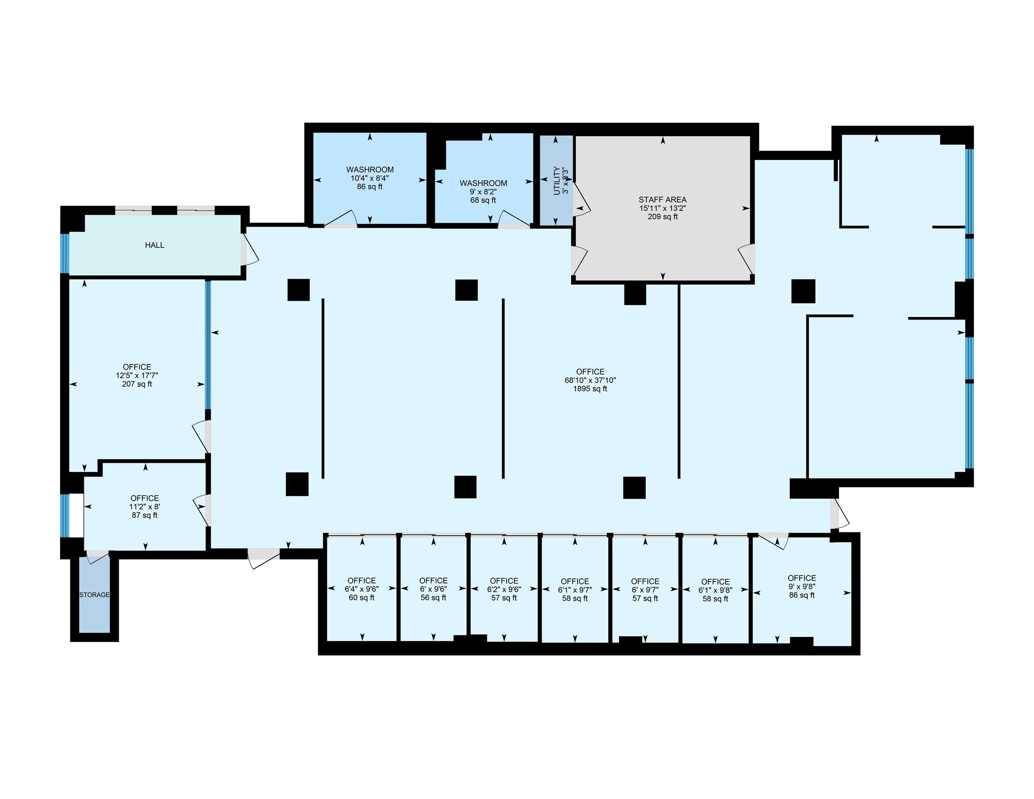 730 11th St NW, Washington, DC à louer Plan de site- Image 1 de 5
