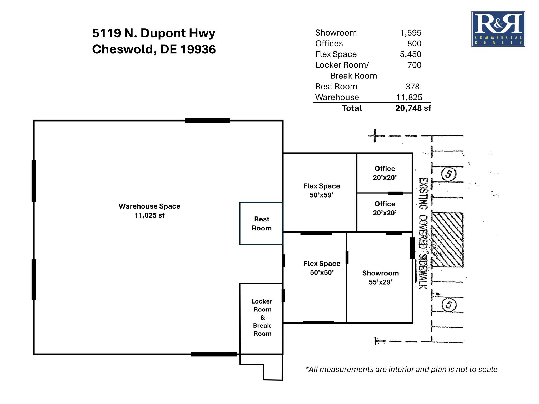 5119 N Dupont Hwy, Cheswold, DE for lease Site Plan- Image 1 of 1