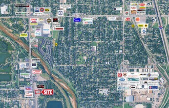 3110 S Broadway St, Wichita, KS - Aerial  map view