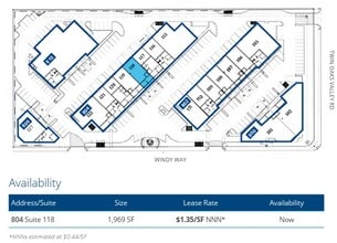 800 N Twin Oaks Valley Rd, San Marcos, CA for lease Site Plan- Image 1 of 2