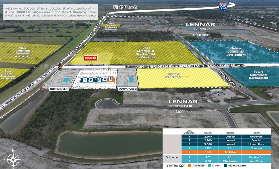 St John's, Palm Bay, FL for lease - Building Photo - Image 2 of 4