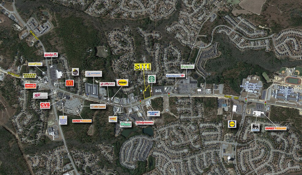 000 Hardscrabble Rd, Columbia, SC à louer - Aérien - Image 2 de 4
