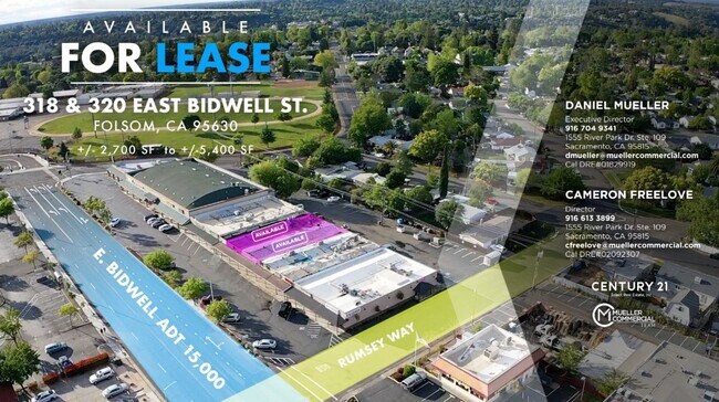 Plus de détails pour 318-328 E Bidwell St, Folsom, CA - Commerce de détail à louer
