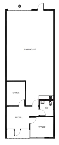 1491 Poinsettia Ave, Vista, CA for lease Floor Plan- Image 1 of 1