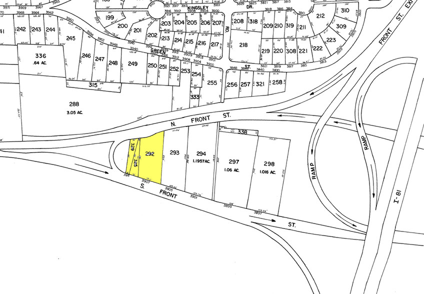 3907 N Front St, Harrisburg, PA à vendre - Plan cadastral - Image 3 de 6