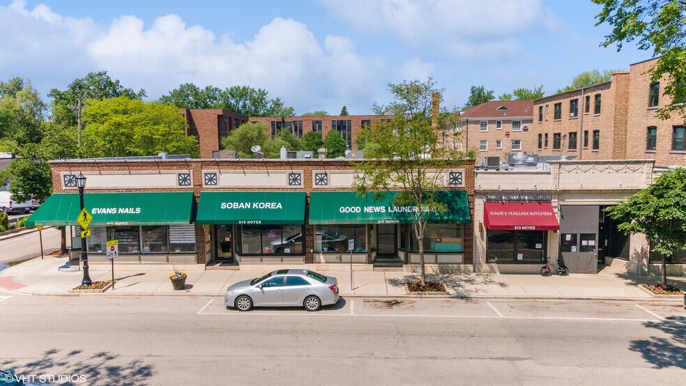 813 Noyes St, Evanston, IL à louer - Photo du bâtiment - Image 2 de 15