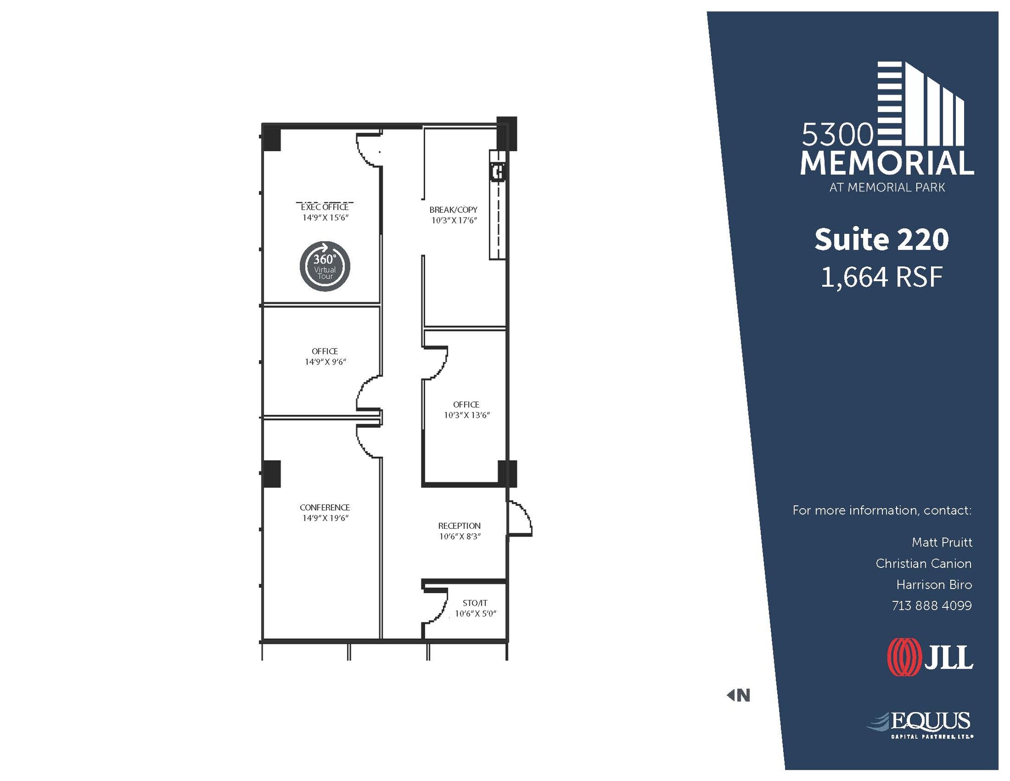 5300 Memorial Dr, Houston, TX à louer Plan d  tage- Image 1 de 1