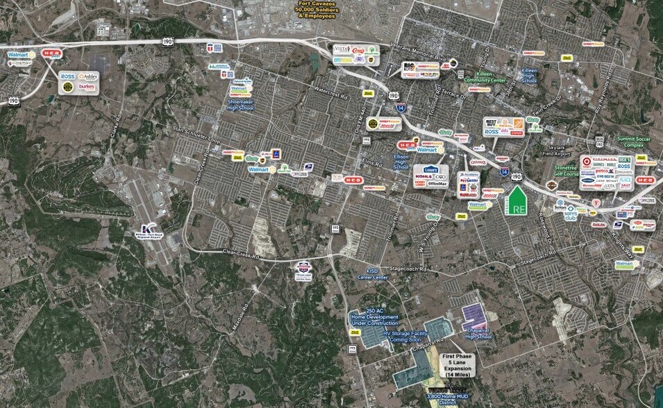 4304 E Central Texas Expy, Killeen, TX à louer - Photo du bâtiment - Image 2 de 5