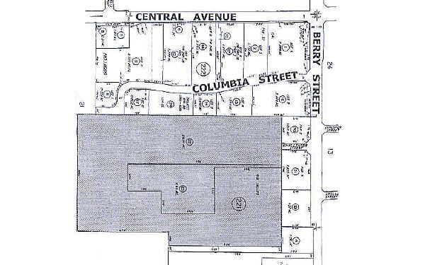 615 N Berry St, Brea, CA for lease - Plat Map - Image 2 of 7