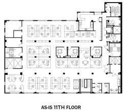 229 W 28th St, New York, NY à louer Plan d  tage- Image 2 de 5