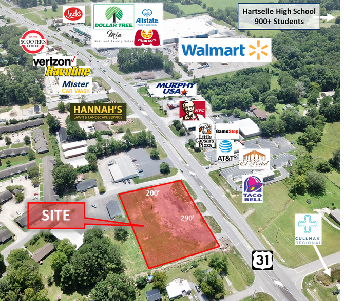 1410 US-31, Hartselle, AL à vendre - Photo du bâtiment - Image 1 de 3