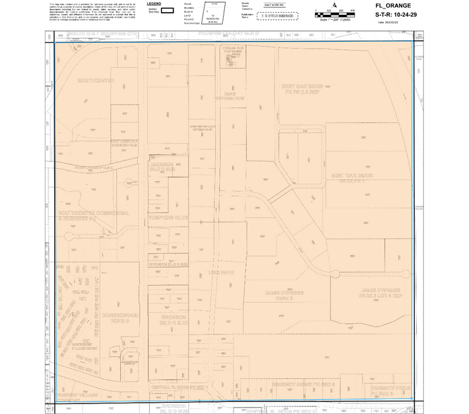 10784 Satellite Blvd, Orlando, FL for sale - Plat Map - Image 3 of 45